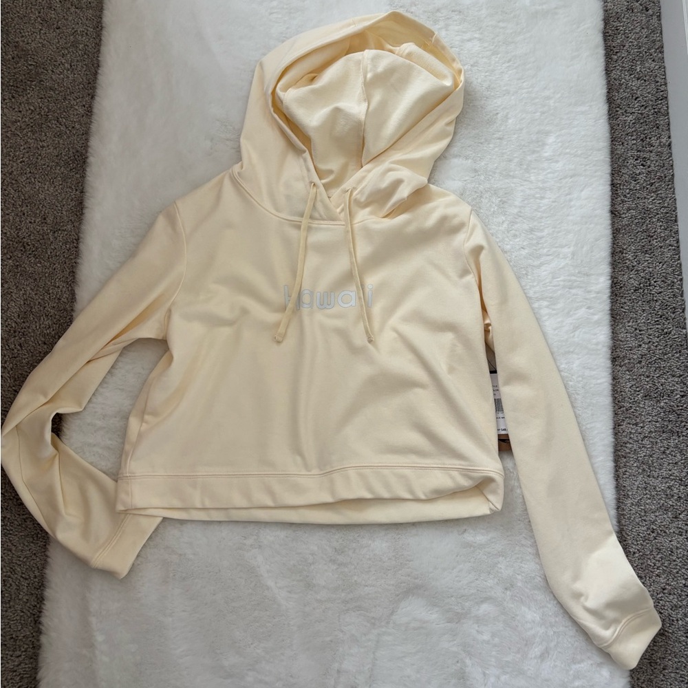 Hawaii crop hoodie